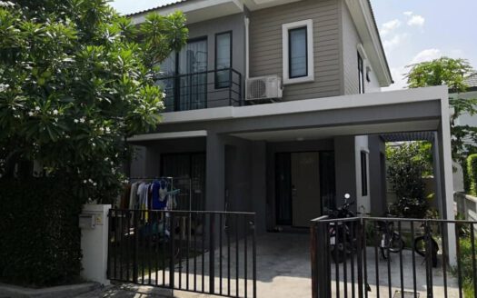 ขายด่วน บ้านแฝดสไตล์บ้านเดี่ยว หมู่บ้านอารียา โคโม่ วงแหวน-รามอินทรา